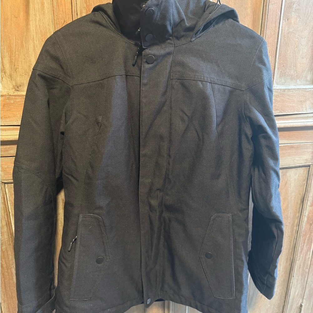 Burton Women's Charcoal Hooded Snow Jacket
